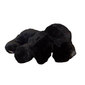 Ganz Webkinz Lil Kinz HM136 Black Lab Plush Stuffed Animal Toy Dog Puppy Retired